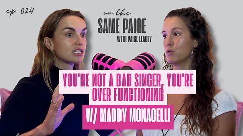 What Your Voice Reveals About How You Trust Yourself | On The Same Paige #024