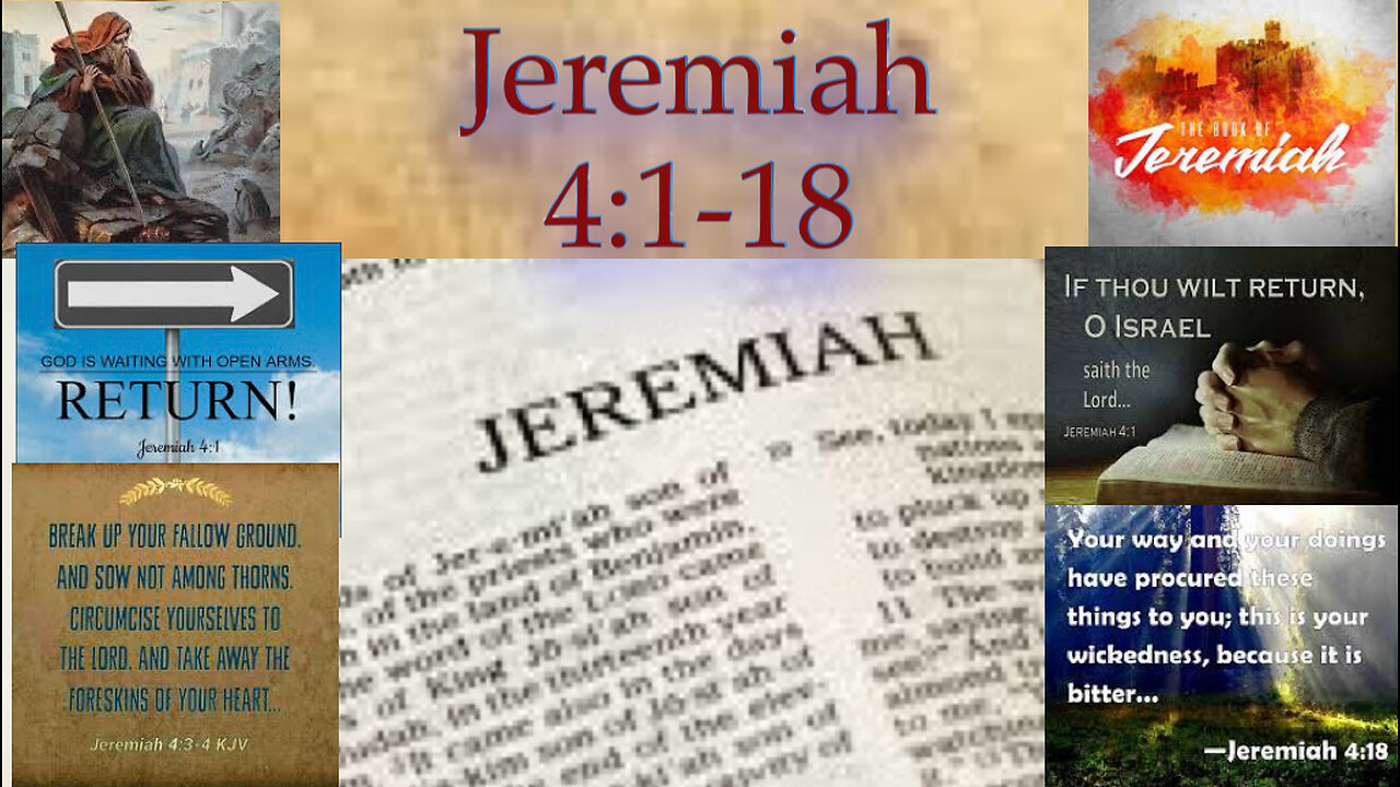 Jeremiah 4:1-18