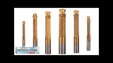 6PCS Titanium Cobalt Drill Bit Set 3mm-8mm High Speed Drilling Bits Review