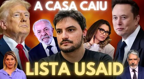 URGENTE: LISTA USAID no BRASIL! Financiamento da ESQUERDA mundial para CENSURAR a DIREITA!