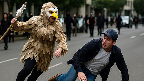 “Bird Lady” vs Nick Sortor?! Wild Scene at Portland ICE Protest Caught in Court Docs