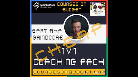 BART AKA Grindcore - 25hs private 1v1 coaching pack