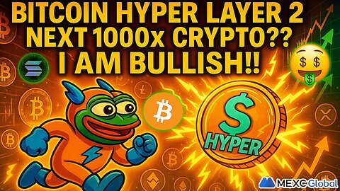 Best New 1000x Crypto Coin is Bitcoin Hyper Layer 2?? Why I Bought This!!
