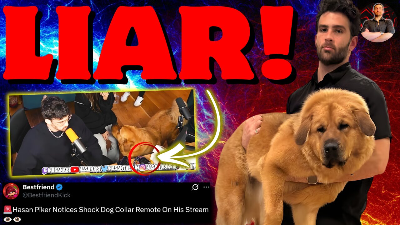 Hasan Piker CAUGHT Hiding Shock Collar Remote in Resurfaced Clip!