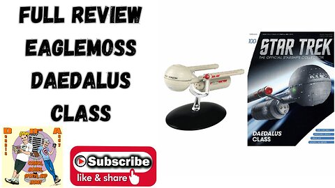 Star Trek Eaglemoss Starships Replica | USS Horizon Daedalus Class #FullReview