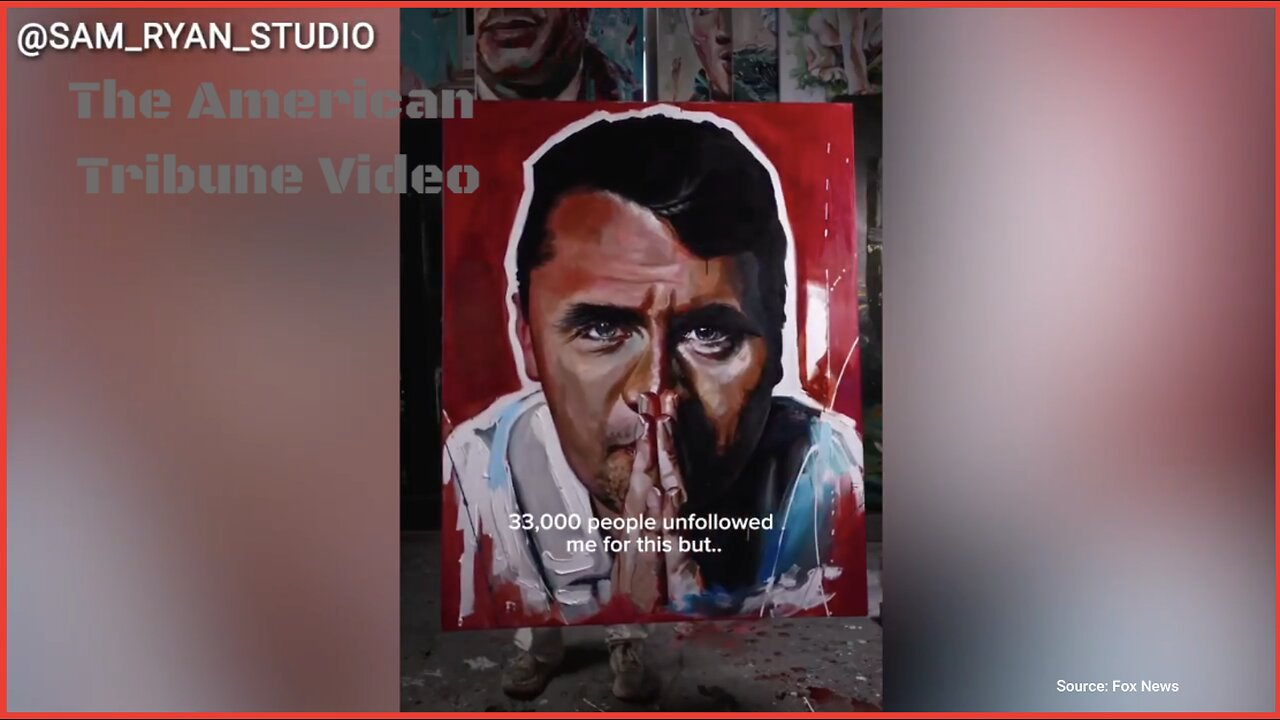 Conservative Artist Goes Viral For Iconic Painting Of Late Charlie Kirk
