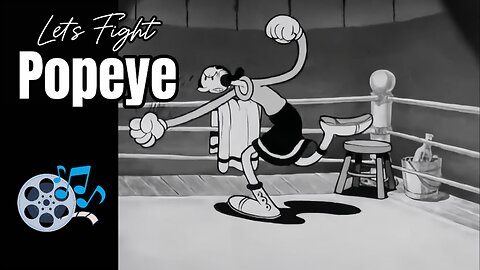 Let's You and Him Fight - 1934 (HD) | Eposide 07: Popeye the Sailor | By Fleischer Studios