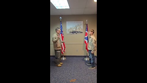 Jace Walters Recreation enlists into the Ohio Air (Force) National Guard 200th RED HORSE Squadron