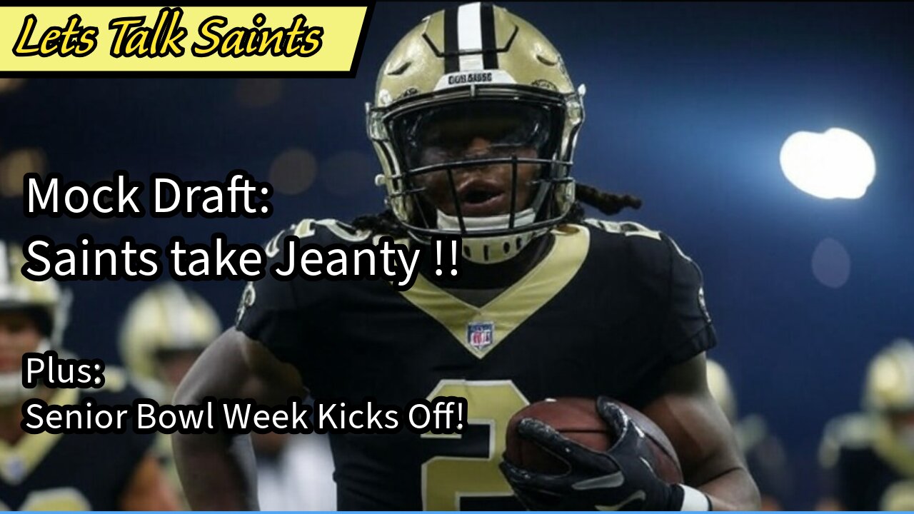 2025 NFL Mock Draft:New Orleans Saints Draft Ashton Jeanty