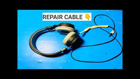 headphone cable repair