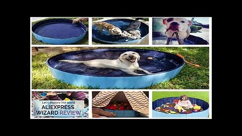 Pvc Pet Bath Tub Large and Small Dog Mobile Folding Pool Pool Review