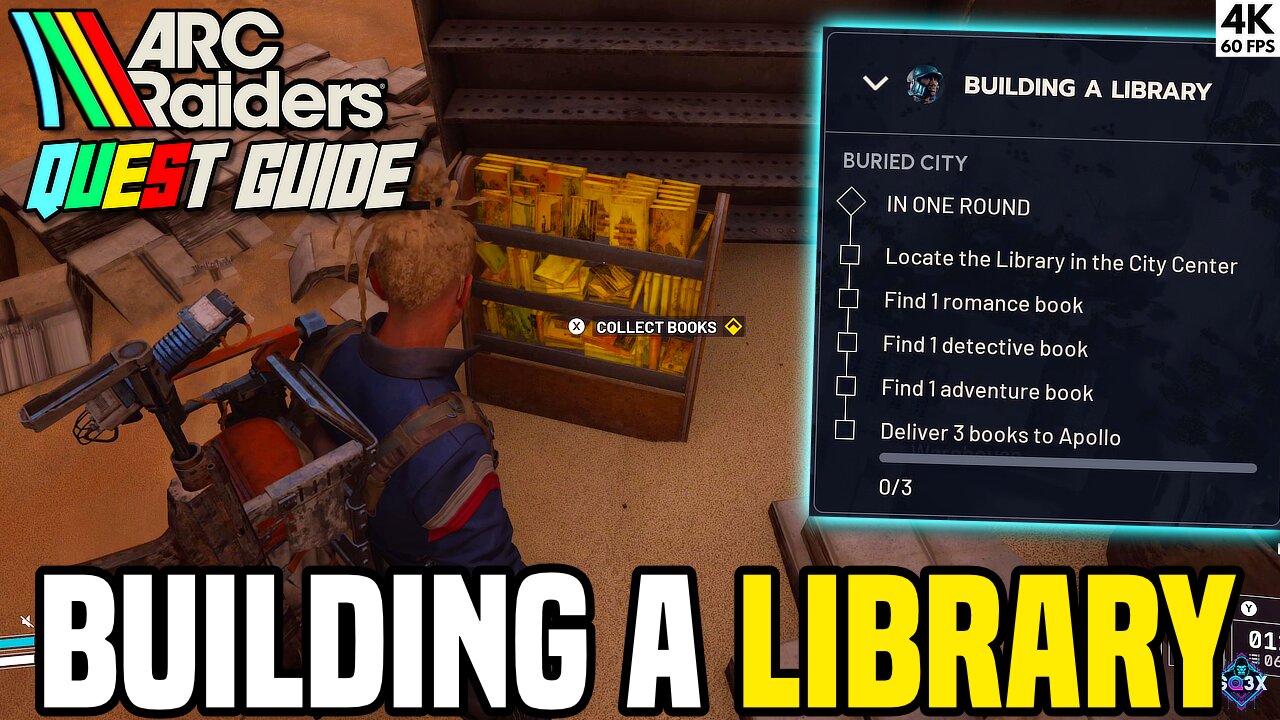 BUILDING A LIBRARY - ARC Raiders Quest Guide