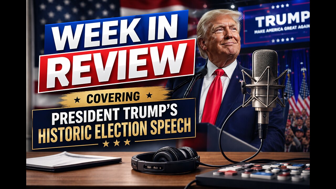 Week in Review: Trump's HUGE Election Disclosure and more!!!!!!