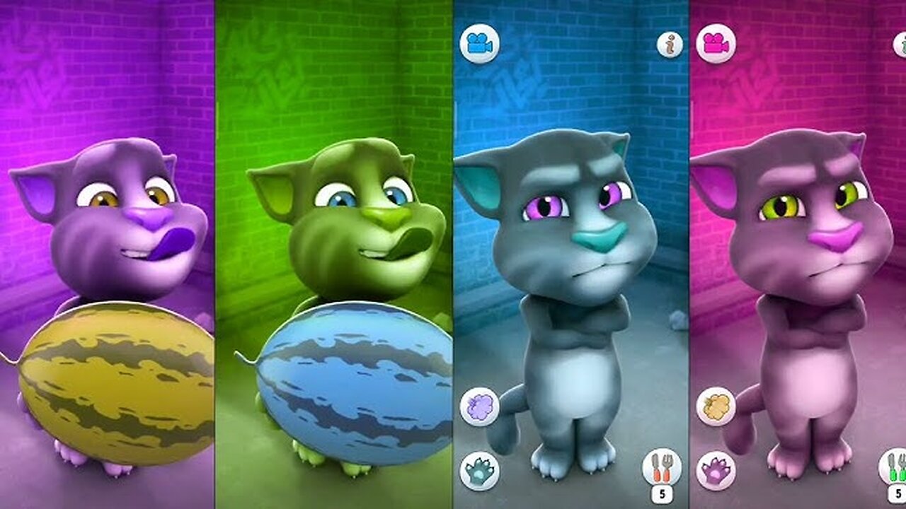 Talking Tom Cat funny Moments 😂 Talking Tom