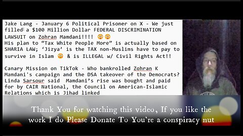 Zohran Mamdani being sued for 100 Million for federal discrimination, People don't trust Mamdani