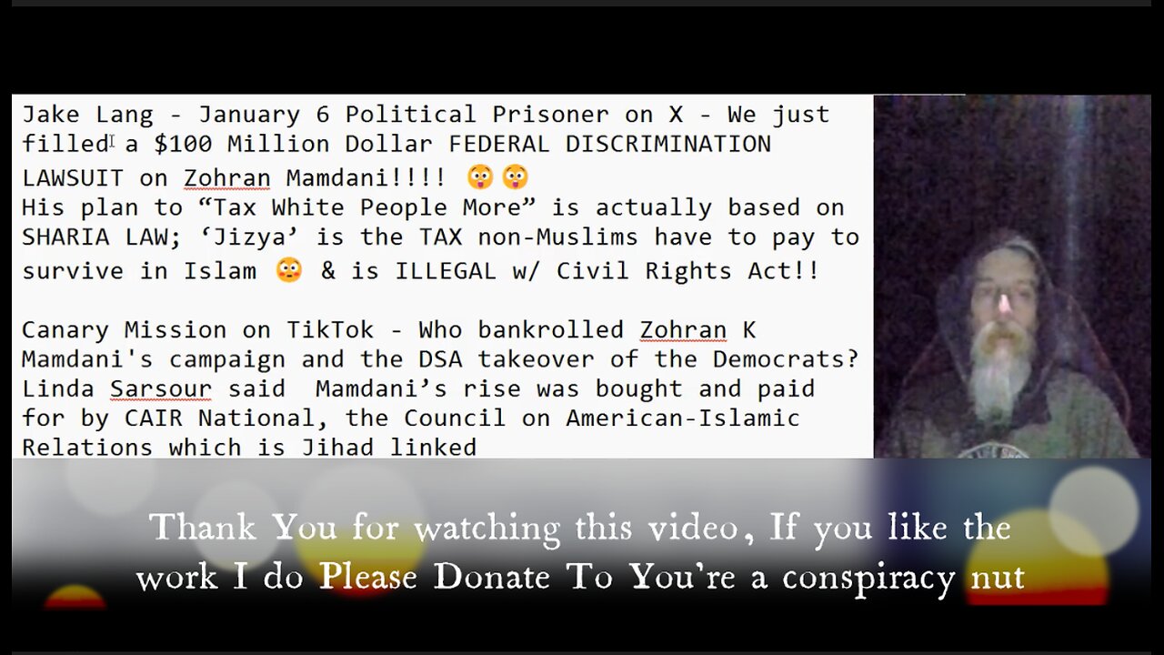 Zohran Mamdani being sued for 100 Million for federal discrimination, People don't trust Mamdani