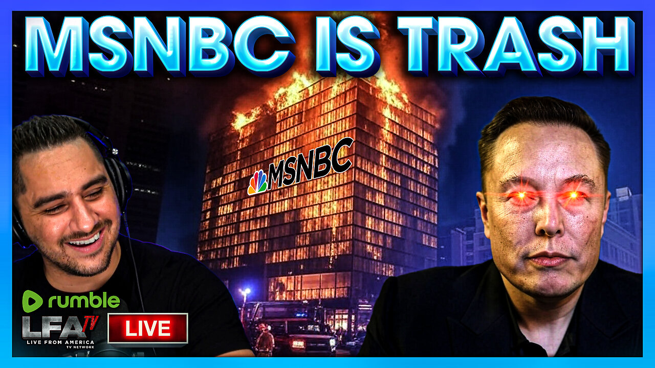 MSNBC CLAIMS ATTACKS ON TESLA DEAERS ARE PROTESTS | BASED AMERICA 3.12.25 6PM