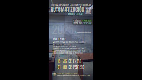 CURSO DE AUTOMATIZACIÓN INDUSTRIAL
