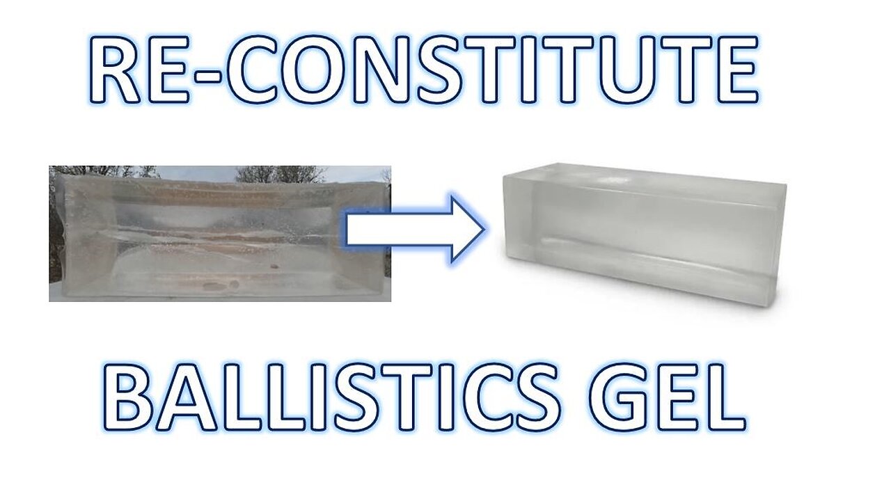 How to Re Constitute Ballistics Gel - FAST Method