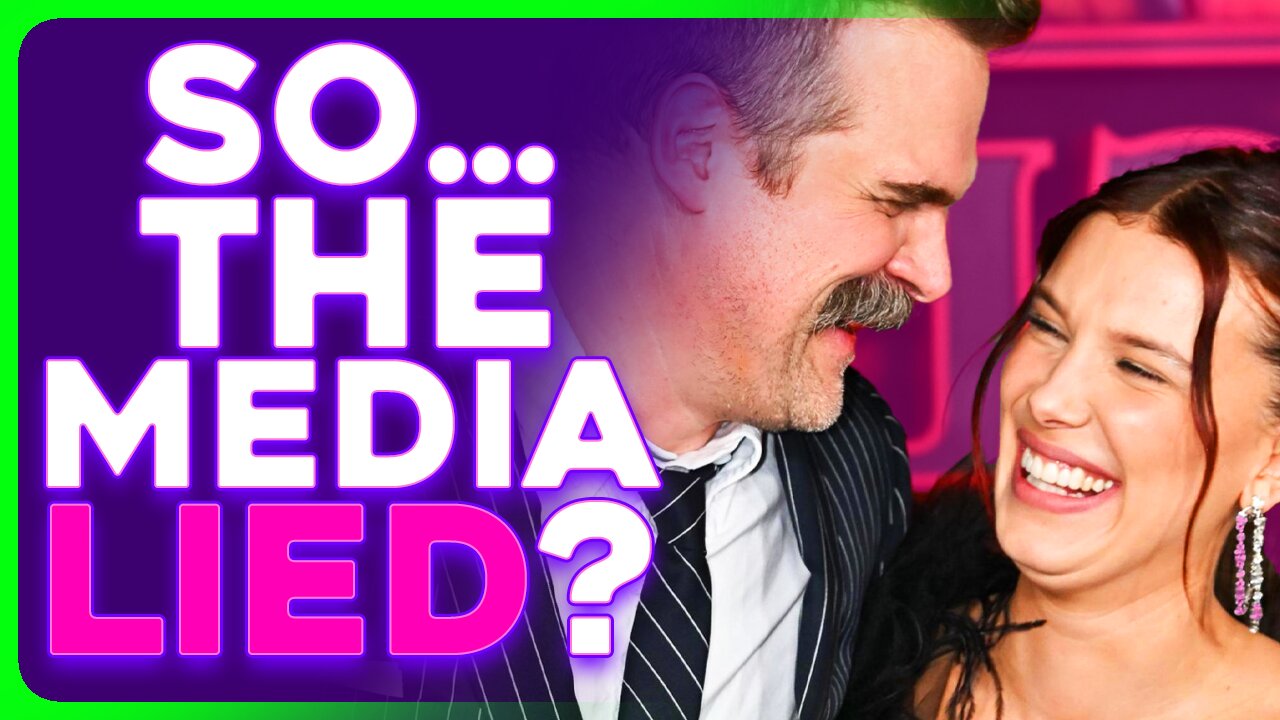 The Media LIED About Millie Bobby Brown & David Harbours STRANGER THINGS Bullying Scandal?