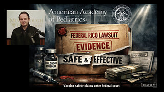 American Academy Of Pediatrics Hit With Federal RICO Lawsuit For Vaccine Safety Fraud