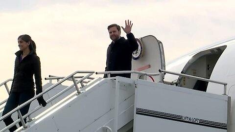 WATCH: JD Vance greets supporters in East Palestine on the anniversary of train derailment. 2/3/25