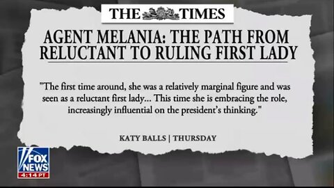 ‘Agent Melania’?