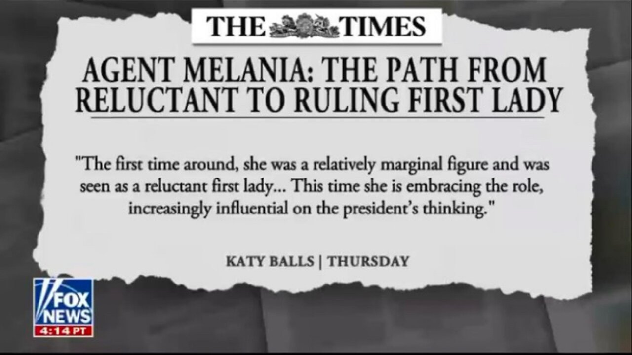 ‘Agent Melania’?