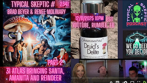 TSP #2341 – Brad Beyer (Shamanitas) – Amanita Muscaria: Myth, History & Druid’s Delight