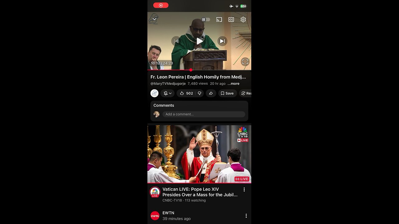 Medjugorie : fr Leon Pereira