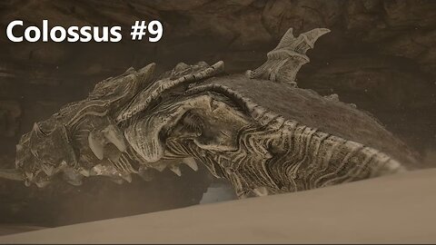 Shadow of the Colossus PS5 - Defeating Colossus #9