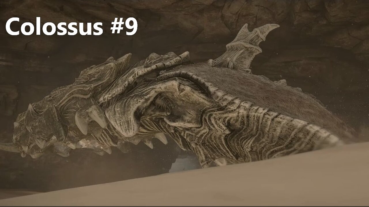 Shadow of the Colossus PS5 - Defeating Colossus #9