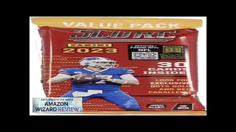 2023 Score Football Trading Card Cello Fat Pack (30 Cards) Review