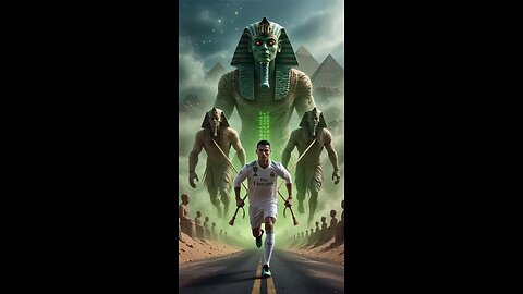 Messi, Neymar & Mbappé’s ZOMBIE PARAOH vs Ronaldo’s ZOMBIE PARAOH #ronaldo #goat #messi #ronaldoai
