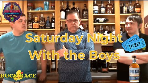 Bourbon Night with the Boys — Raffle Drawing & Sample Tasting LIVE!