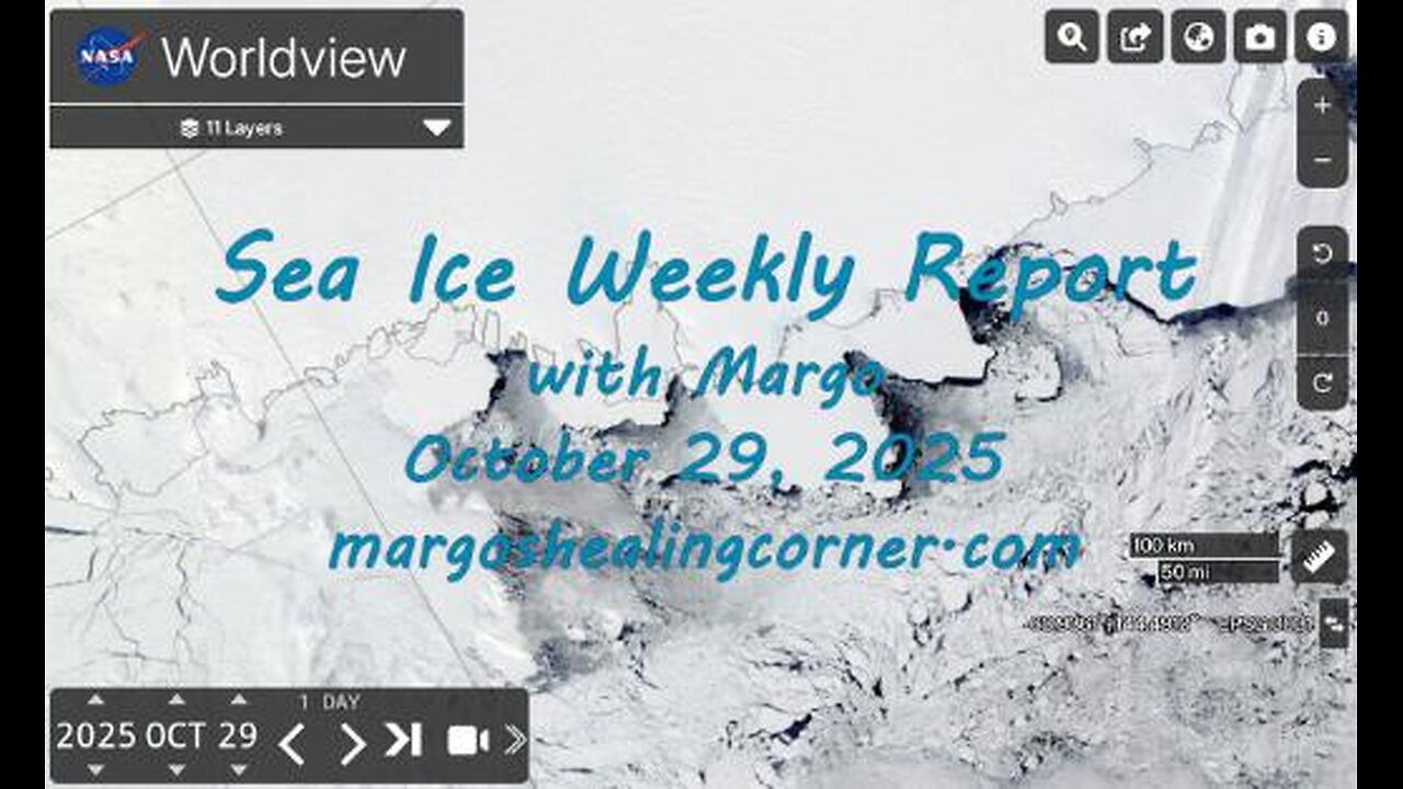 Sea Ice Weekly Report with Margo (Oct. 29, 2025)
