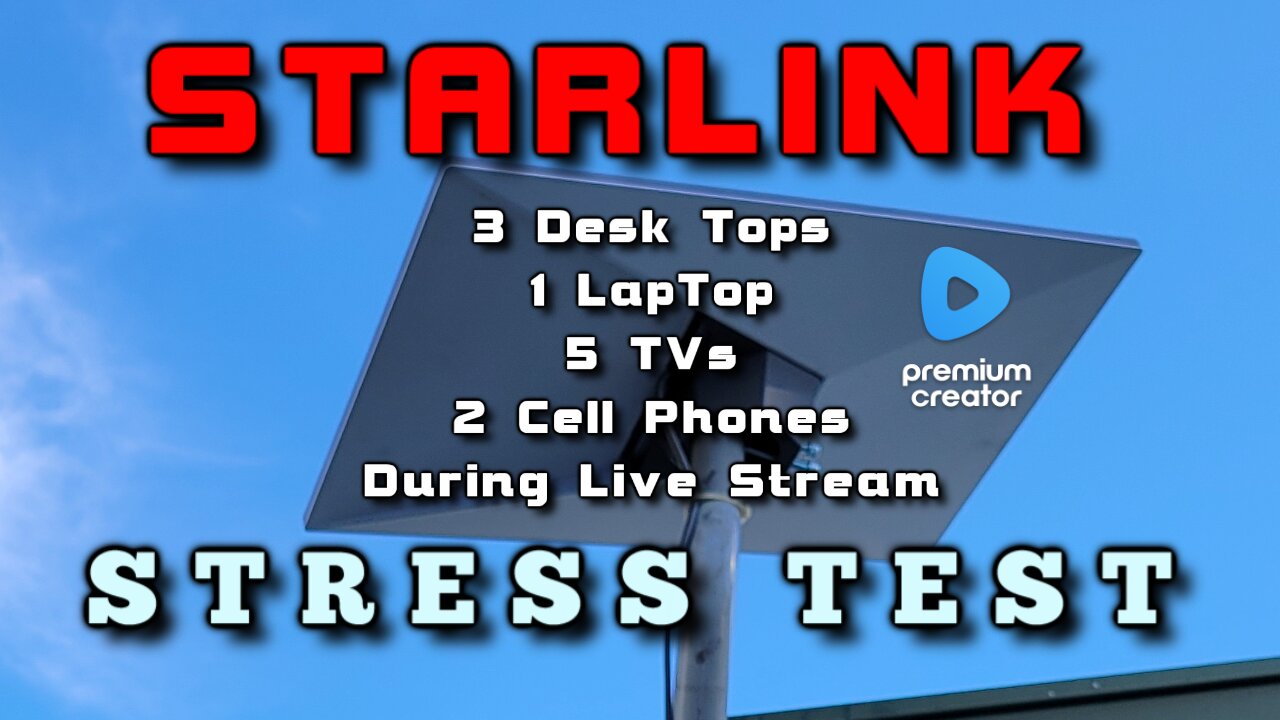 ULTIMATE STARLINK STRESS TEST - Lets See How It Goes - ALL DEVICES RUNNING IN THE HOUSE
