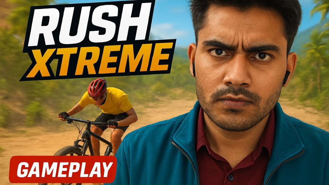 "Rush Xtreme Gameplay – Insane Speed, Sharp Turns & Full Bike Race Action!