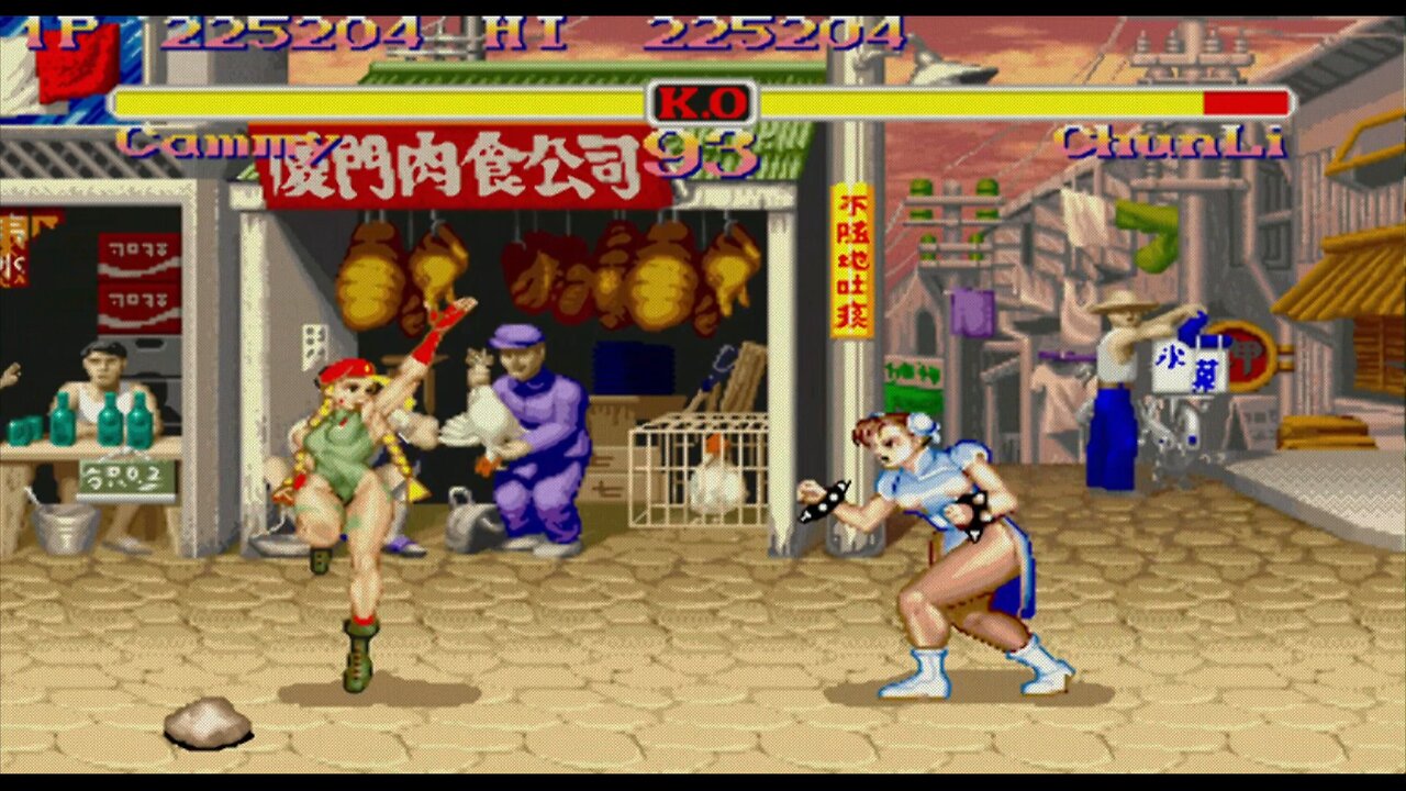 Cammy vs Chun Li