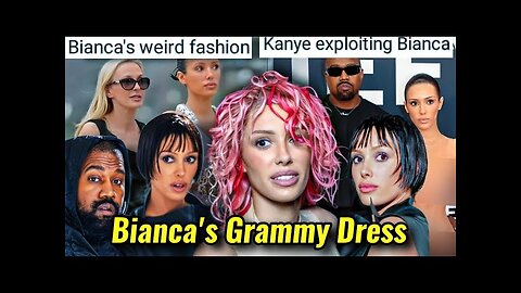 KANYE WEST EXPLOITING HIS WIFE BIANCA CENSORI: WEIRD GRAMMY MOMENTS