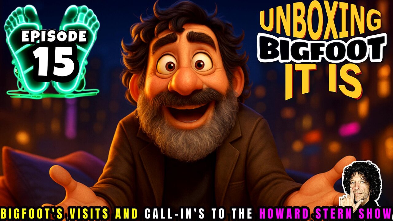 UNBOXING BIGFOOT IT IS - EPISODE 15 - FROM THE HOWARD STERN SHOW