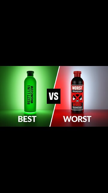 Best vs Worst Magnesium Supplements! 💊 (Which One Should YOU Take?) ✅❌