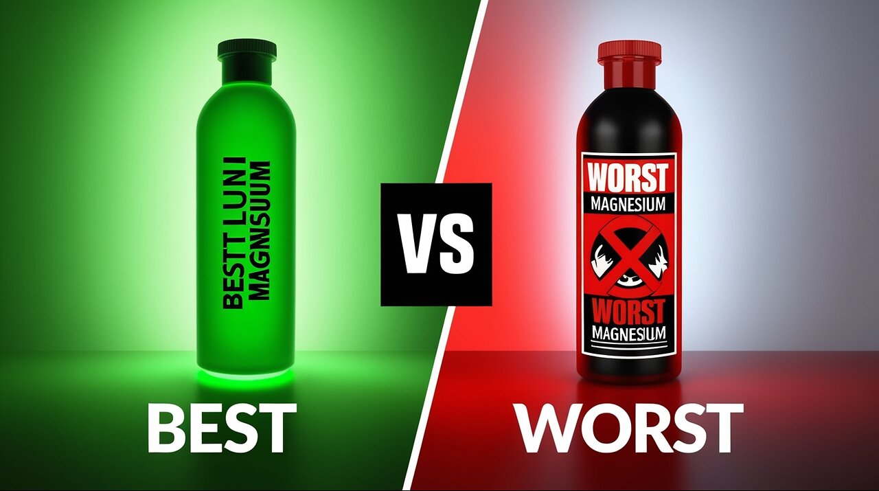 Best vs Worst Magnesium Supplements! 💊 (Which One Should YOU Take?) ✅❌