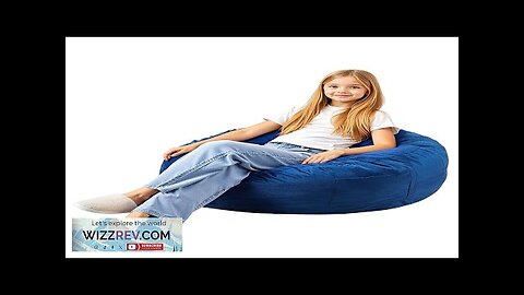 3 feet Round Bean Bag Chair with Removable Cover & Dutch Velvet Review