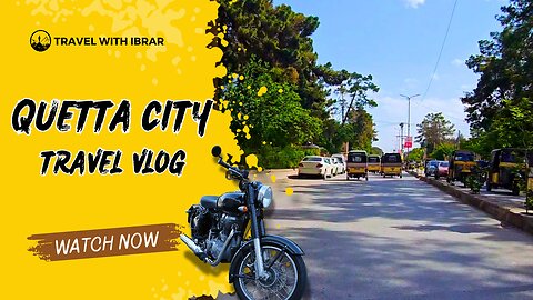 Exploring Quetta City on Bike | Scenic Roads & Local Street Life | Travel Vlog 2025 #Travelwithibrar