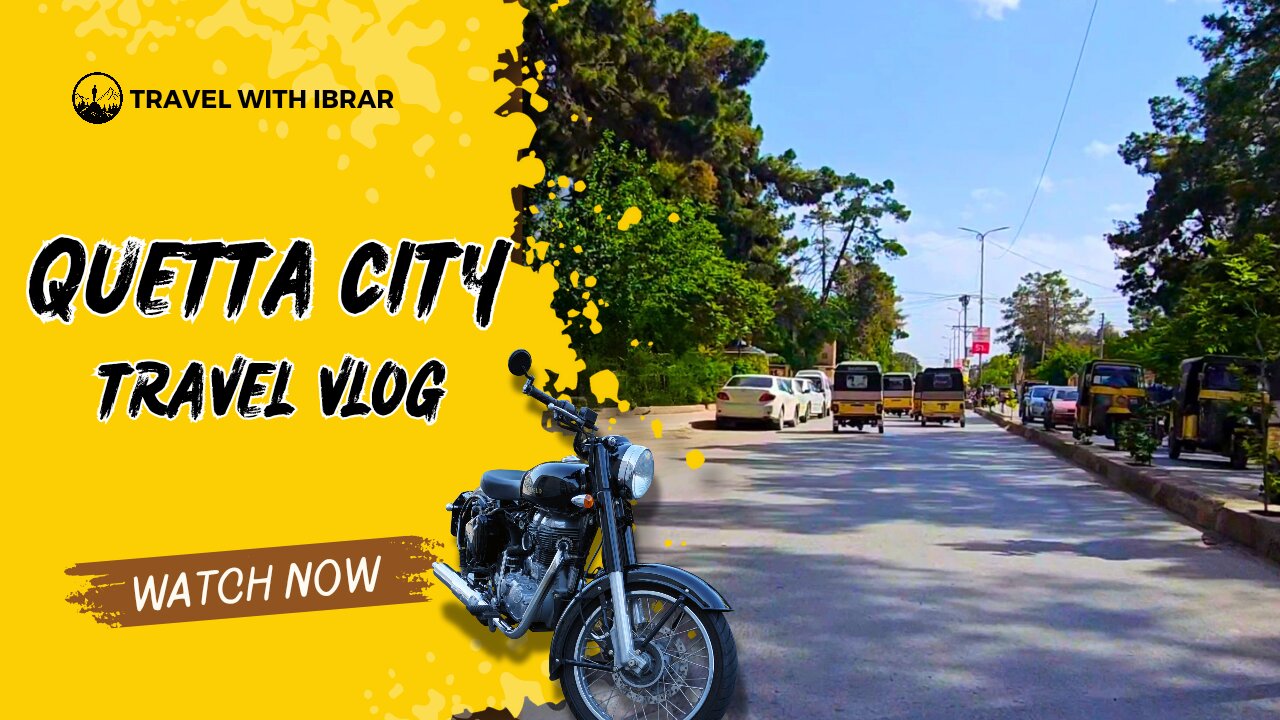 Exploring Quetta City on Bike | Scenic Roads & Local Street Life | Travel Vlog 2025 #Travelwithibrar