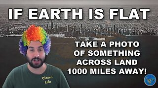 We can see too far - FLAT EARTH