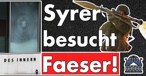 Eskalation am Innenministerium! Syrer beschädigt Panzerglas, wird bundesweit gesucht & kommt frei!