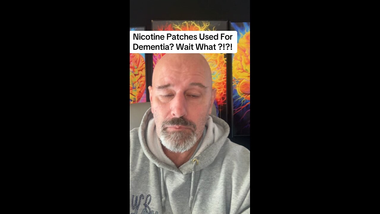 Nicotine Patches Used For Dementia? Wait What ?!?!