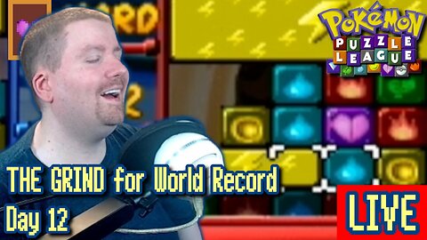 Day 12 of THE GRIND That Got Its (Phone) Groove Back, Doods! [Pokémon Puzzle League Speedruns]